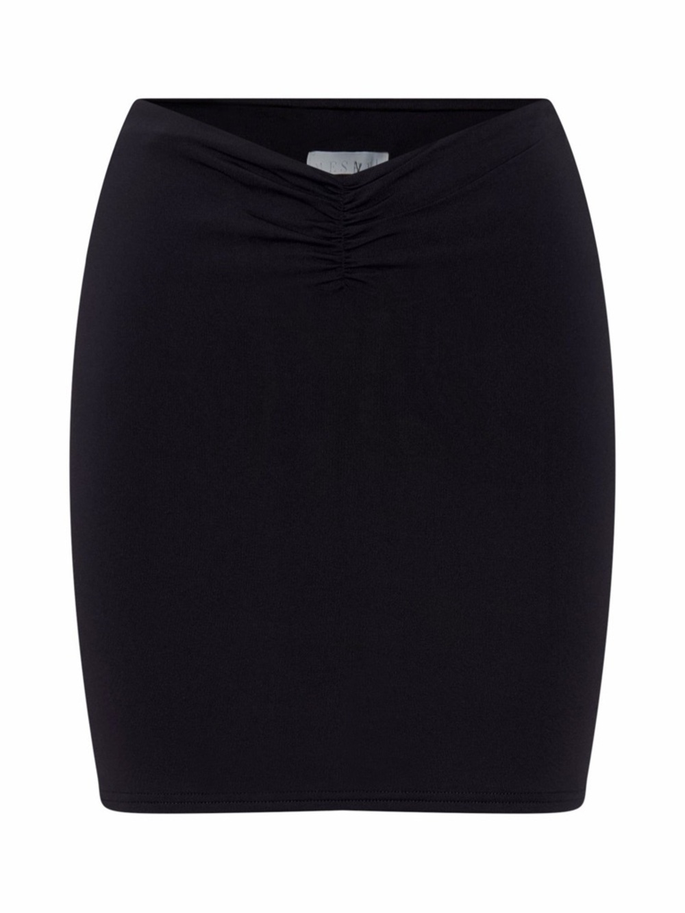 Meshki Black Kara Ruched Front Mini Skirt NWT